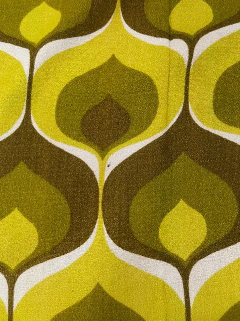 1970s  Curtain/ Fabric  #F612  *Read Info*