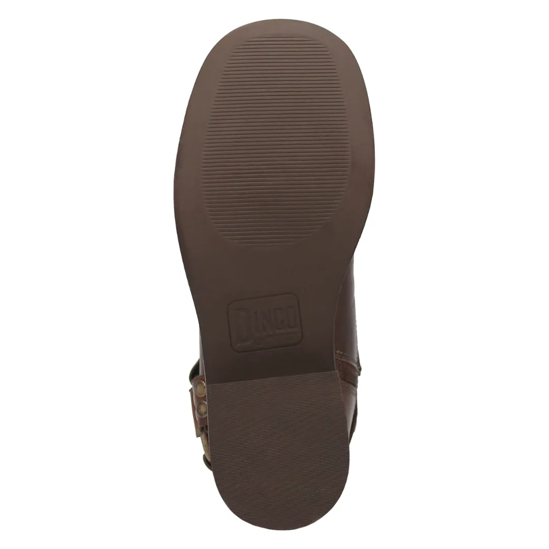 Anarchy Leather Bootie - Brown/Brown - DI221-BN