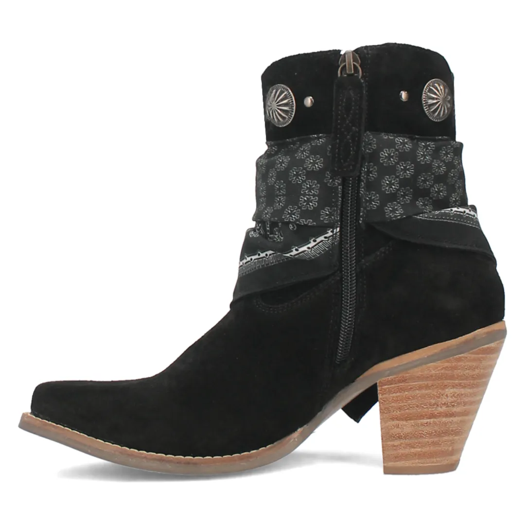 Bandida Leather Boot - Black/Black - DI184-BK