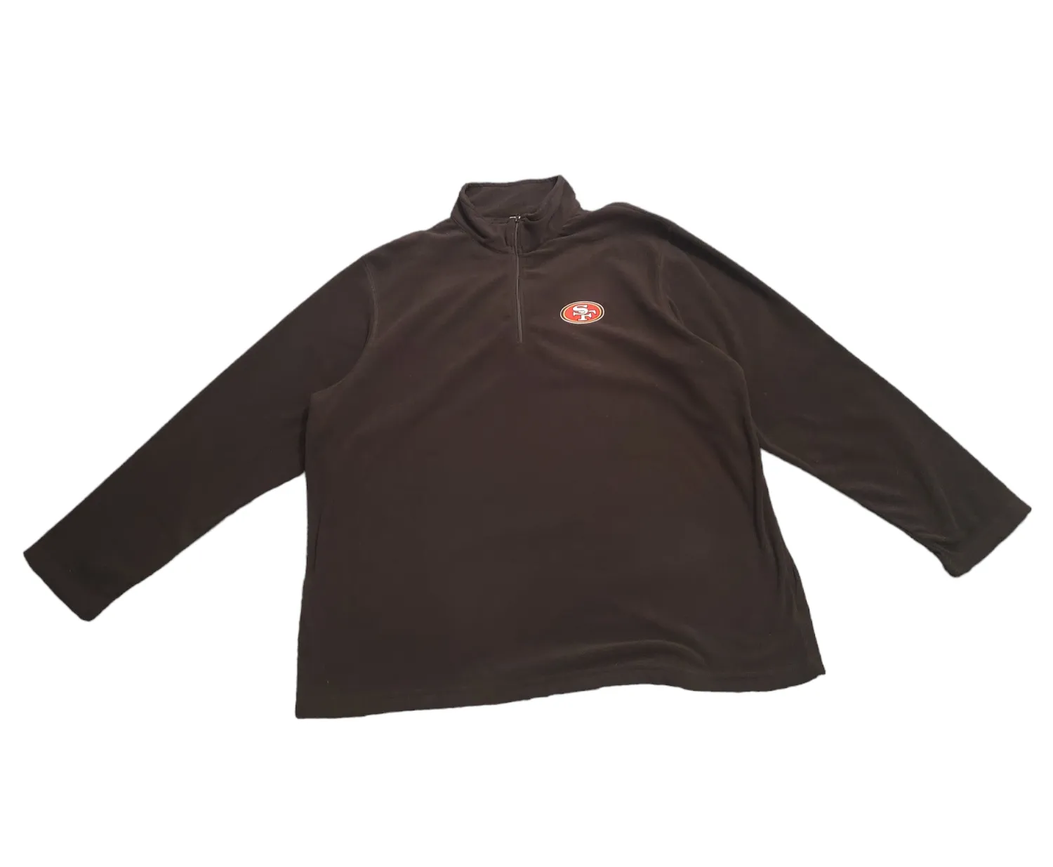 Black Polo Niners Fleece