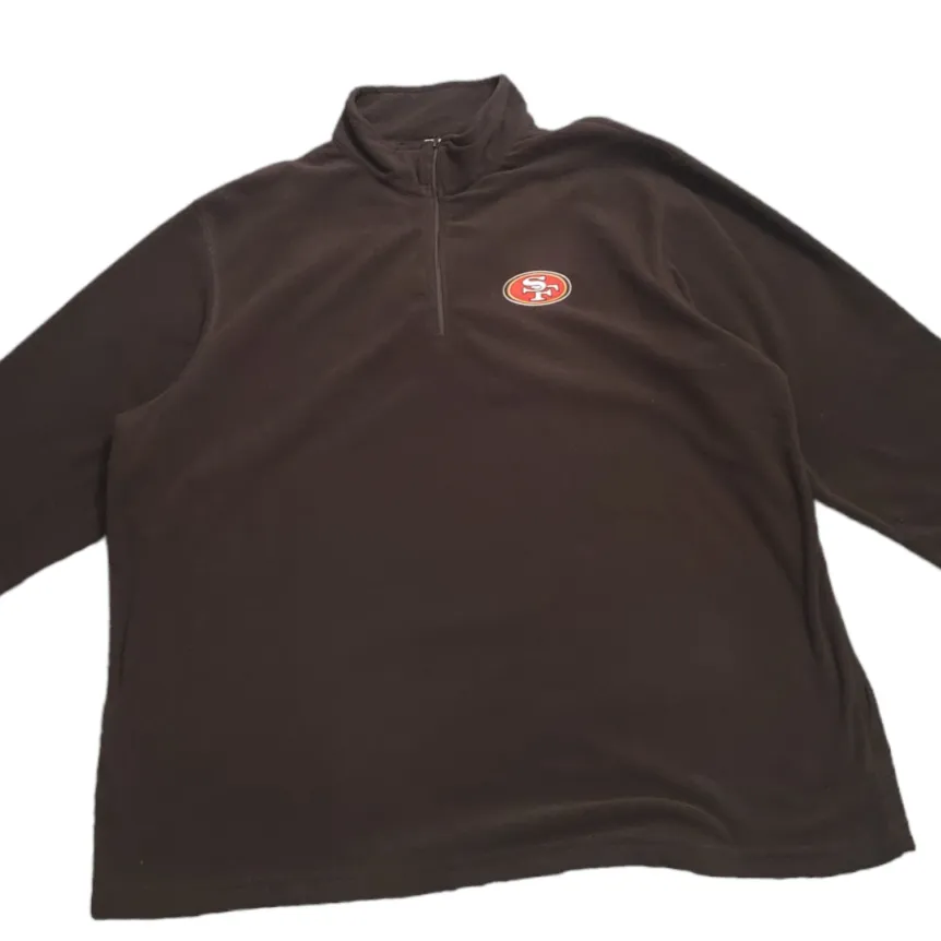 Black Polo Niners Fleece
