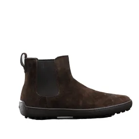 Brown Suede Chelsea Boots - Calo