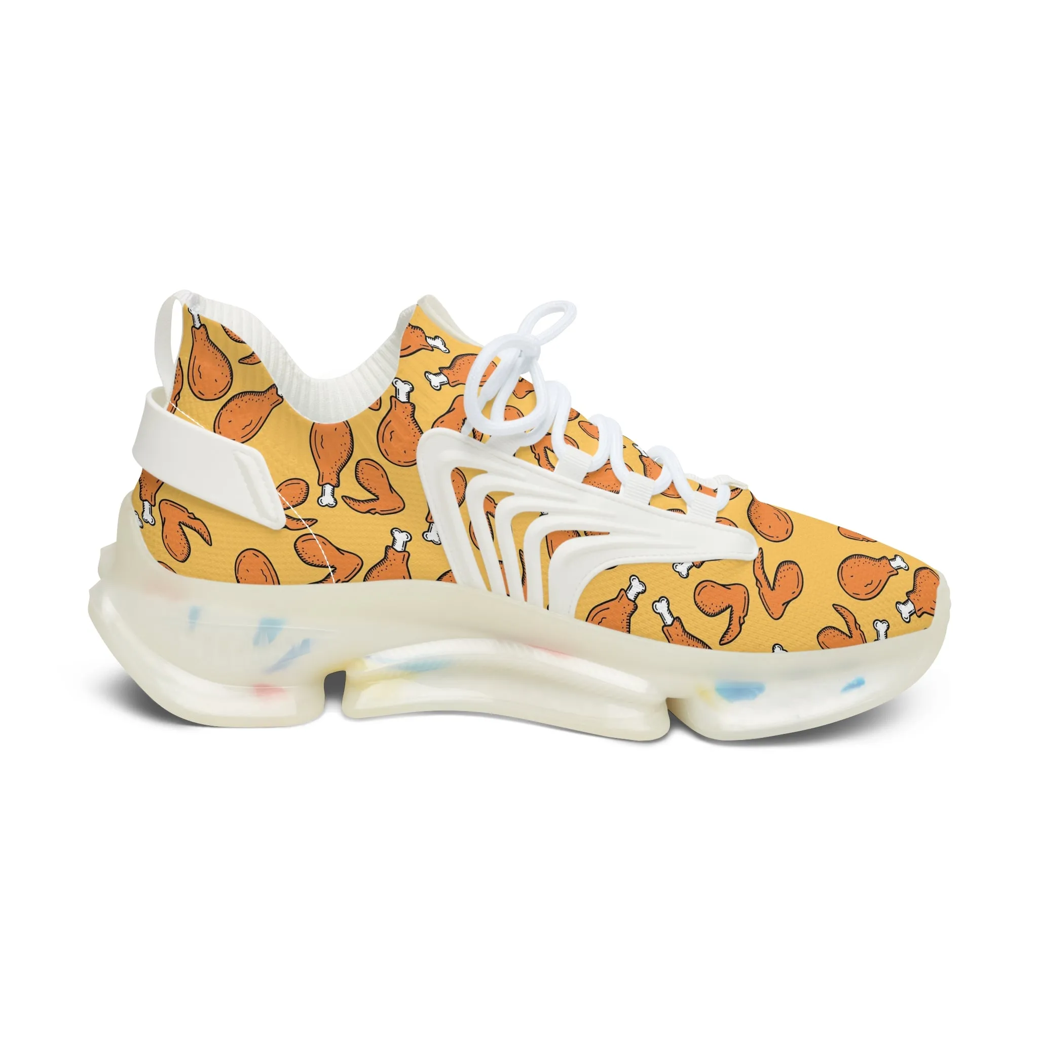 Chicken Drumsticks Women's Mesh Sneakers