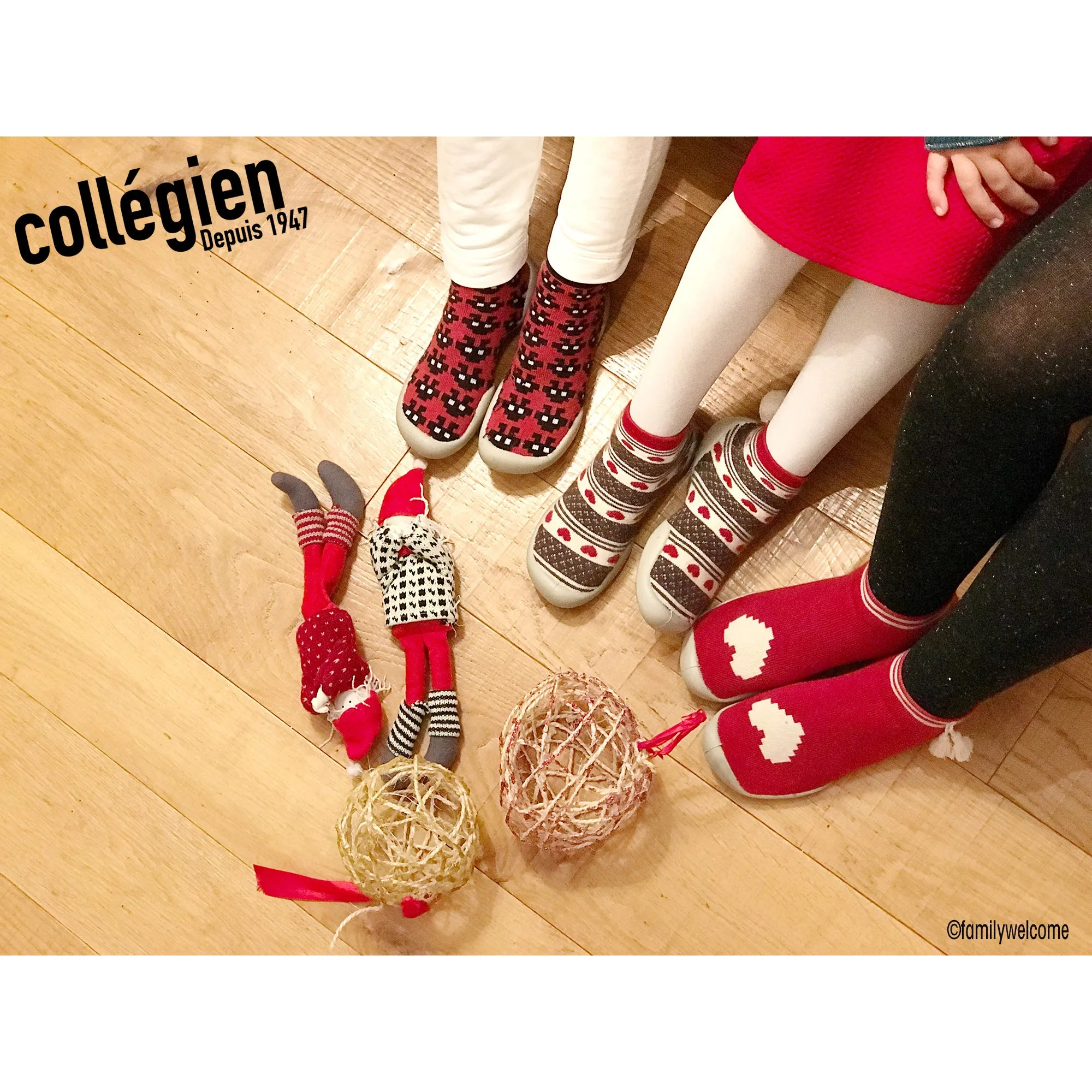 collégien Sweet Vchalet Sock Slippers
