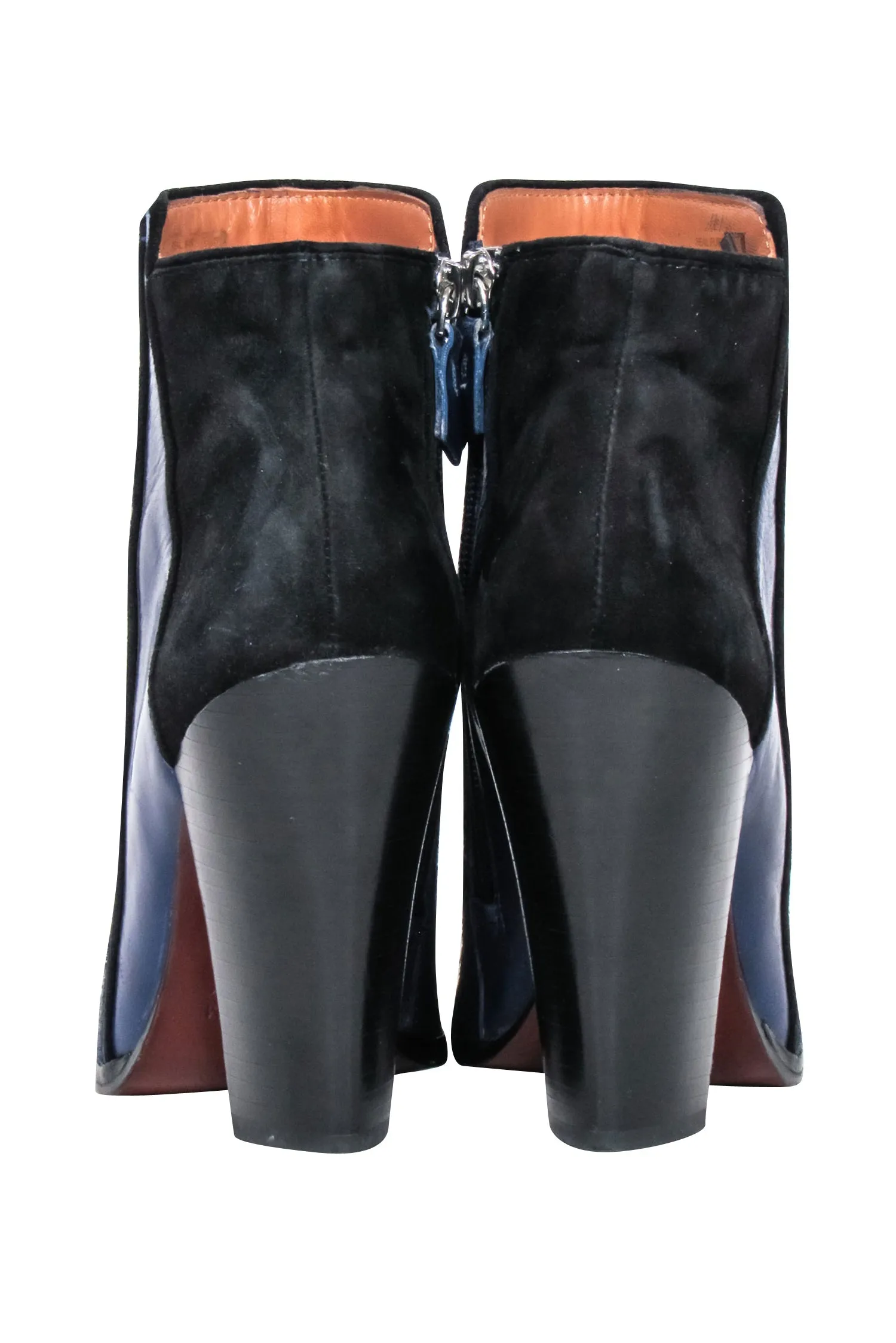 Derek Lam - Navy Cow Hair Short Boots Sz 7