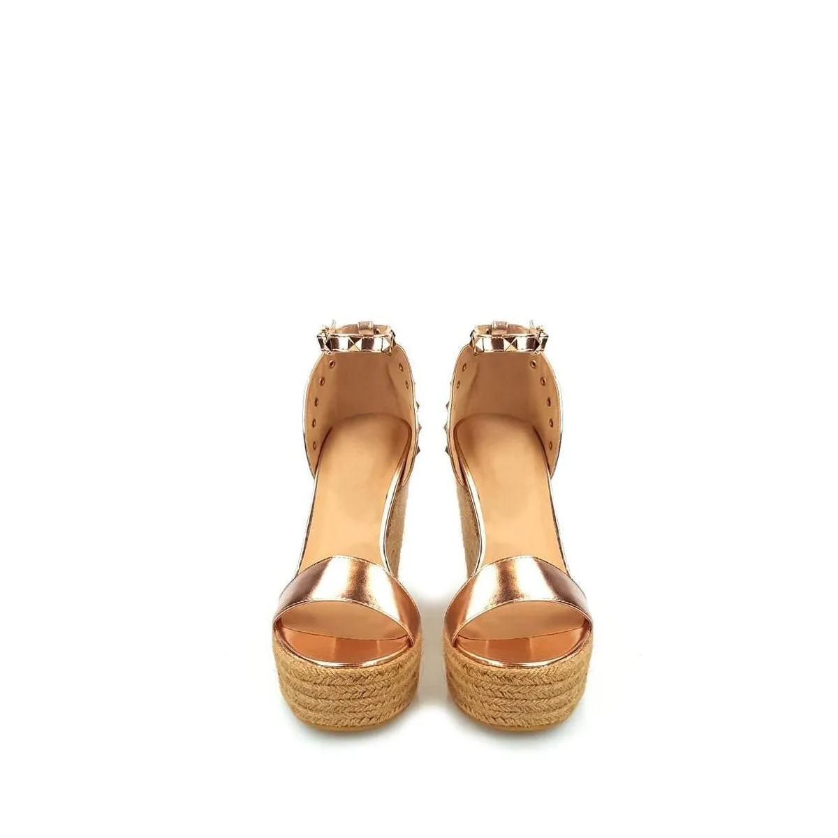 Dona Studded Wedge Sandal
