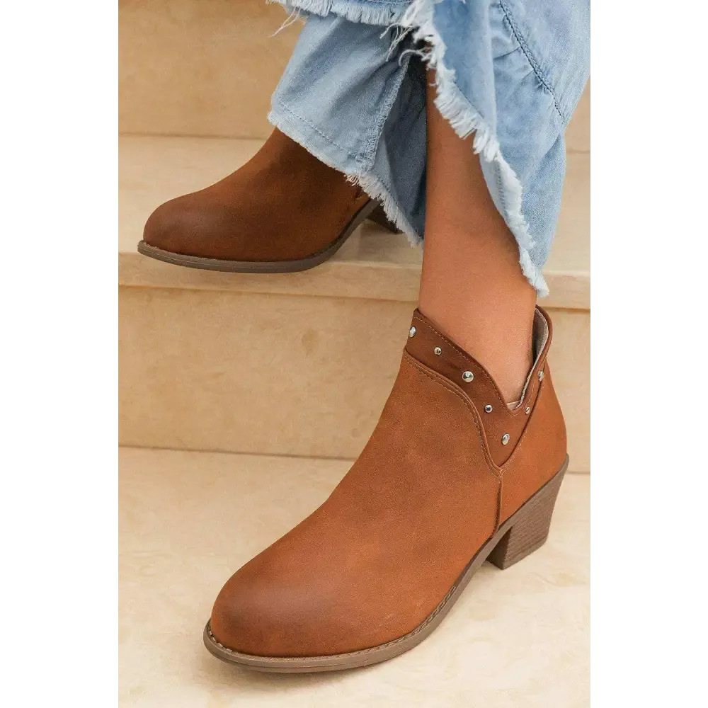 Edgy Faux Leather Boots for the Luxury Fashion Woman