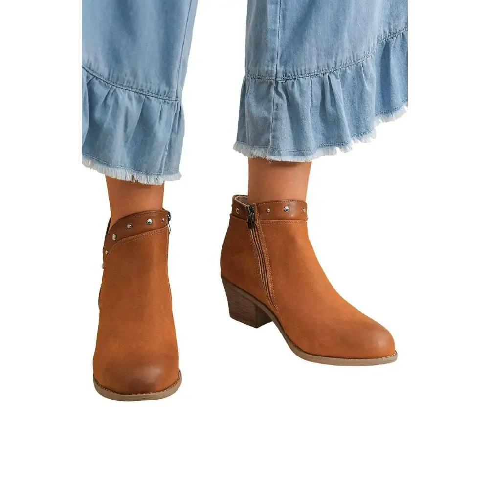 Edgy Faux Leather Boots for the Luxury Fashion Woman