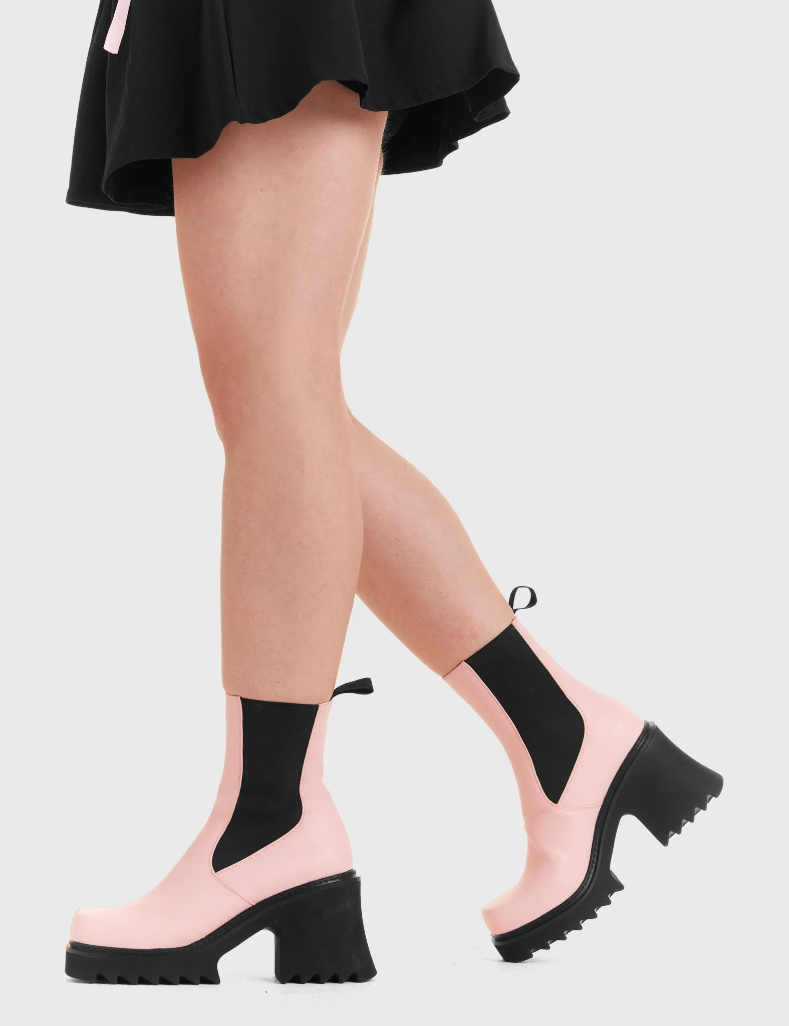 Elevate Chunky Platform Ankle Boots