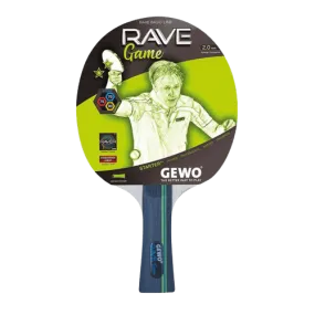 GEWO Rave Game Beginners Table Tennis Bat