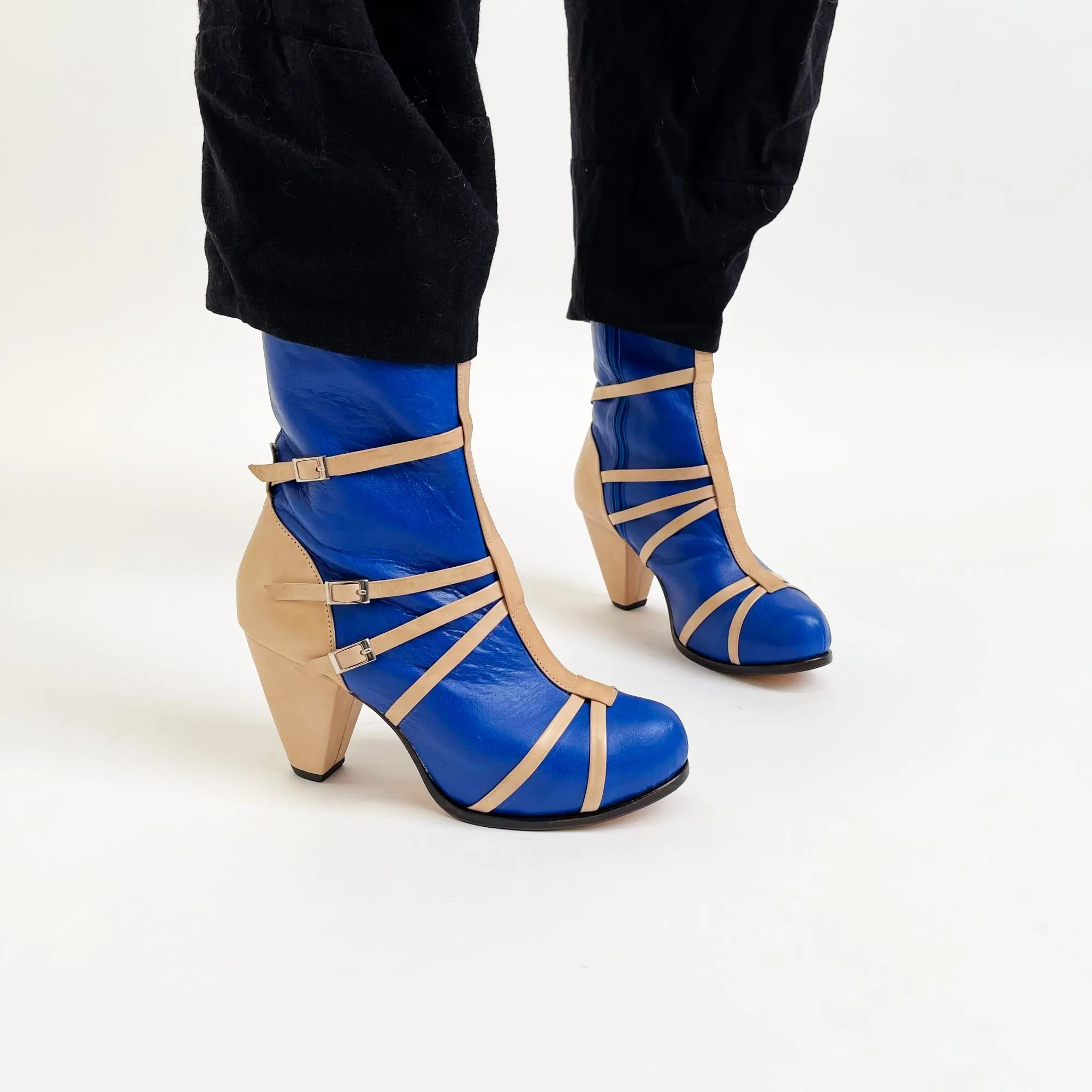 Ginger - Cobalt/Natural