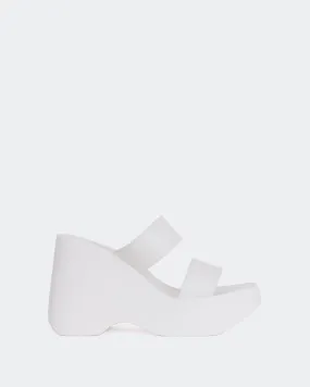 Hadid White Leather