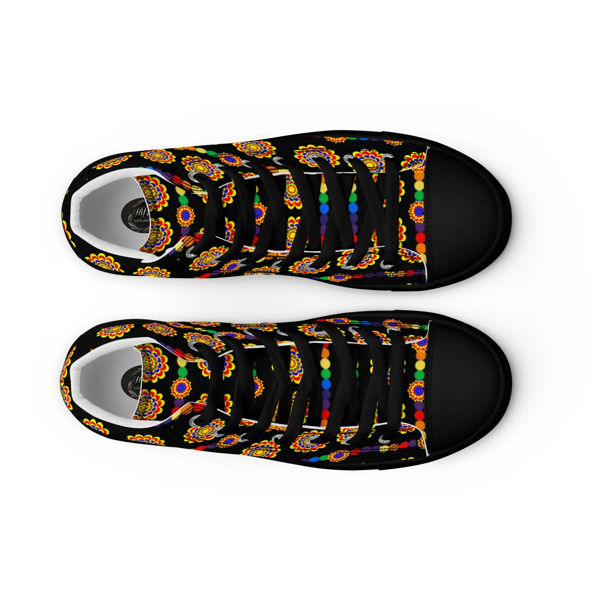 High top canvas shoes mens