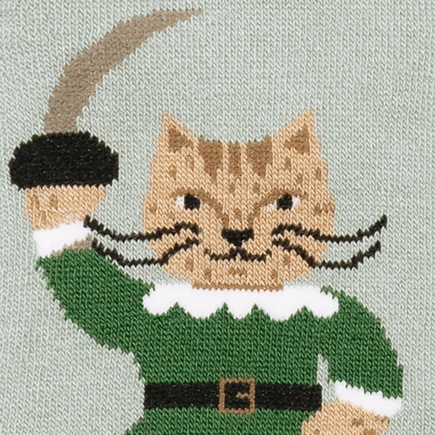 Kids Puss in Boots - Light Green