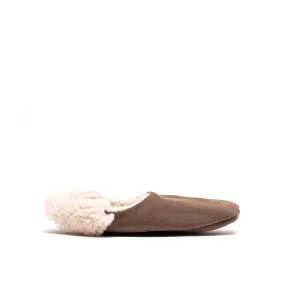 Lambiees shearling Calf Suede Dark Taupe