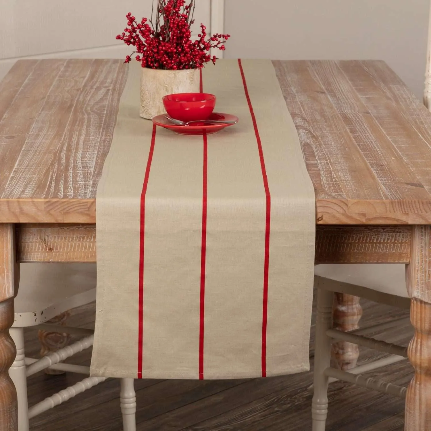 Lauren Rouge Runner 13x90 VHC Brands