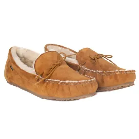 Le Chameau Maison Mens Moccasin Slipper - Tan