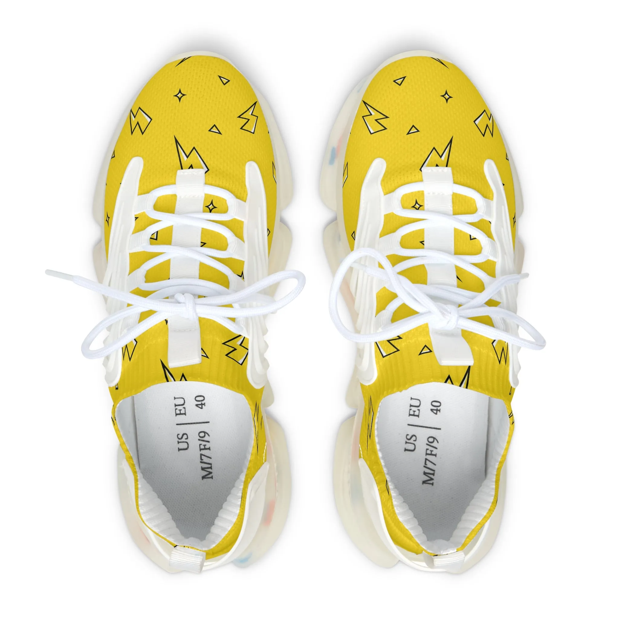 Lightning Bolt Women's Mesh Sneakers