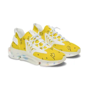 Lightning Bolt Women's Mesh Sneakers