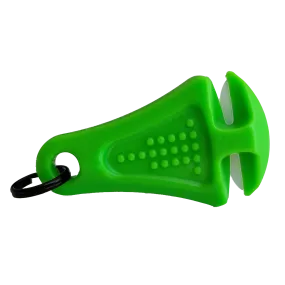 Line Cutterz Ceramic Blade Zipper Pull - Green