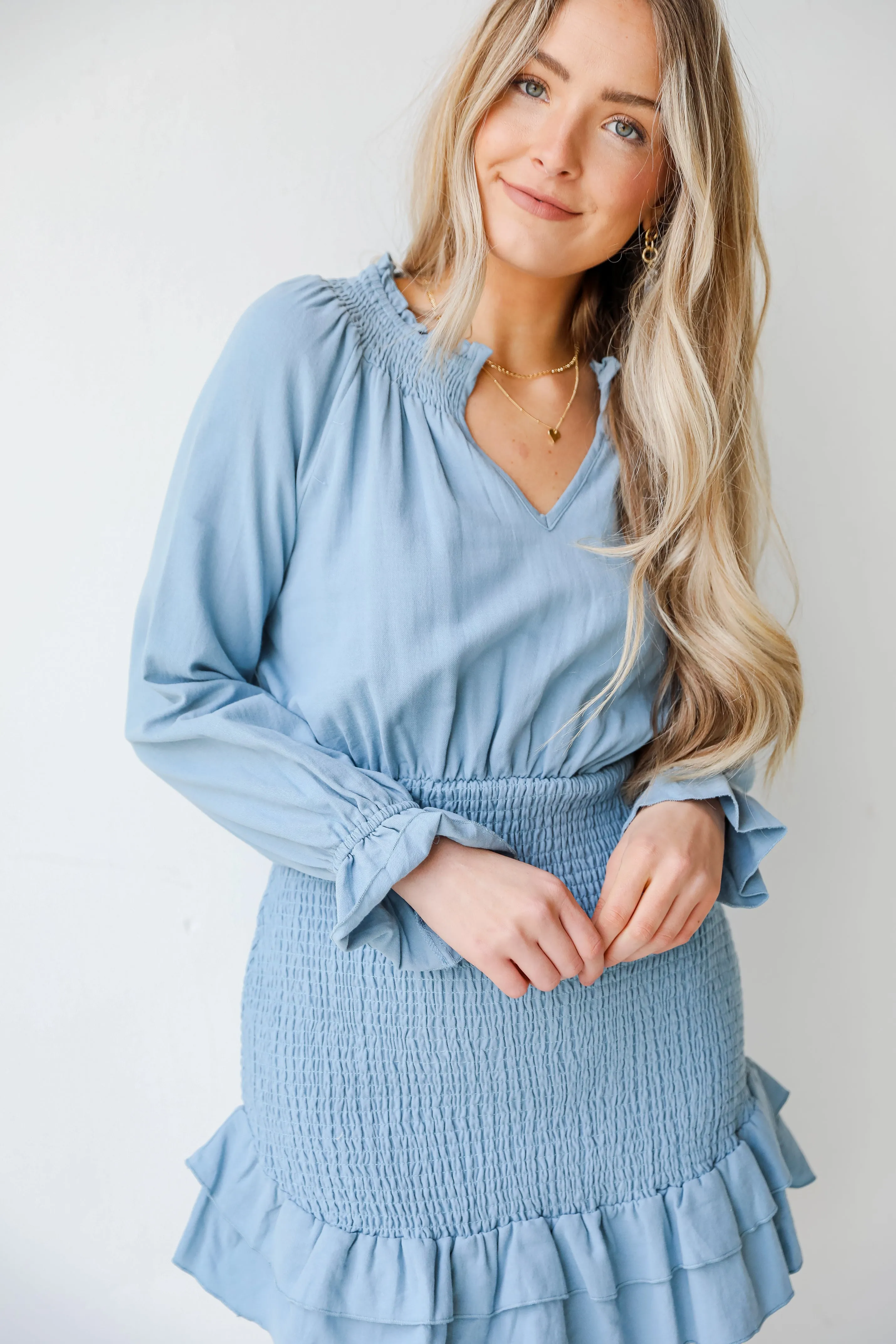 Make It Perfect Smocked Dress