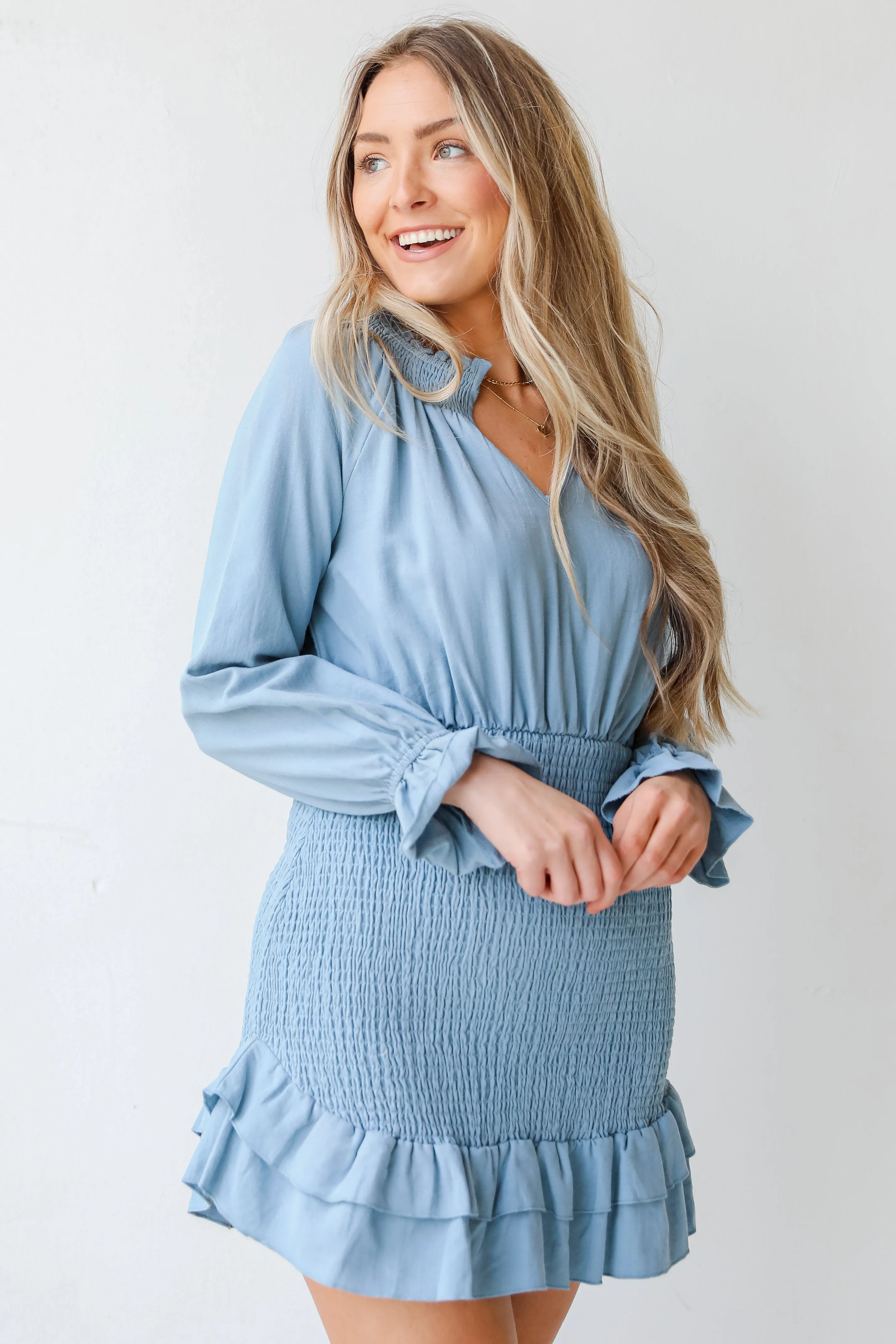 Make It Perfect Smocked Dress