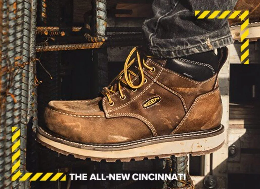 Men's Cincinnati 6" Waterproof Boot (Soft Toe)