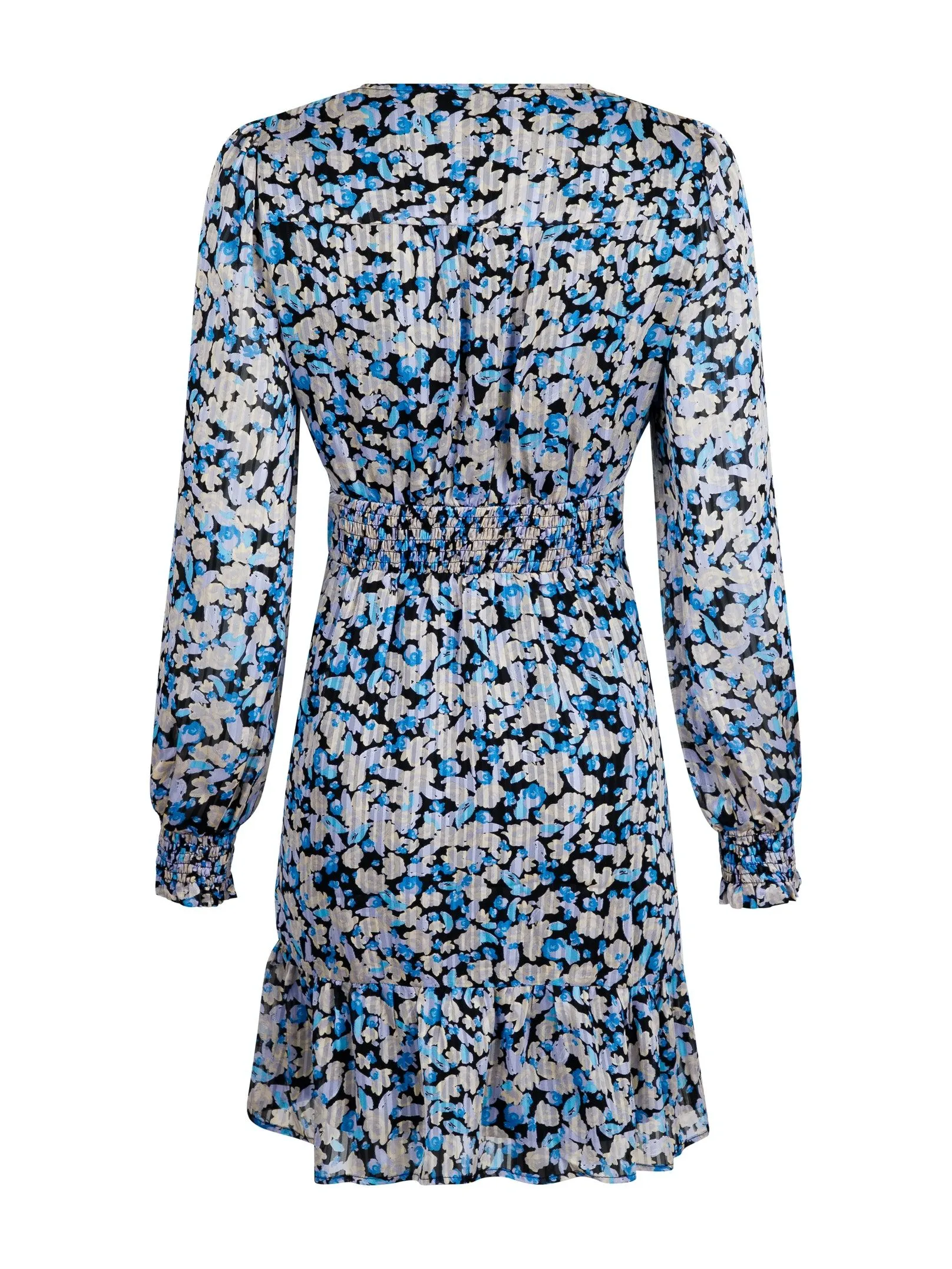 Mitchell Moon Flower Dress - Blue