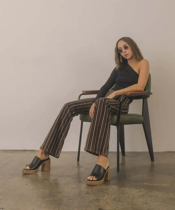 Oasis Society Camille - Platform Slide Heel Sandals
