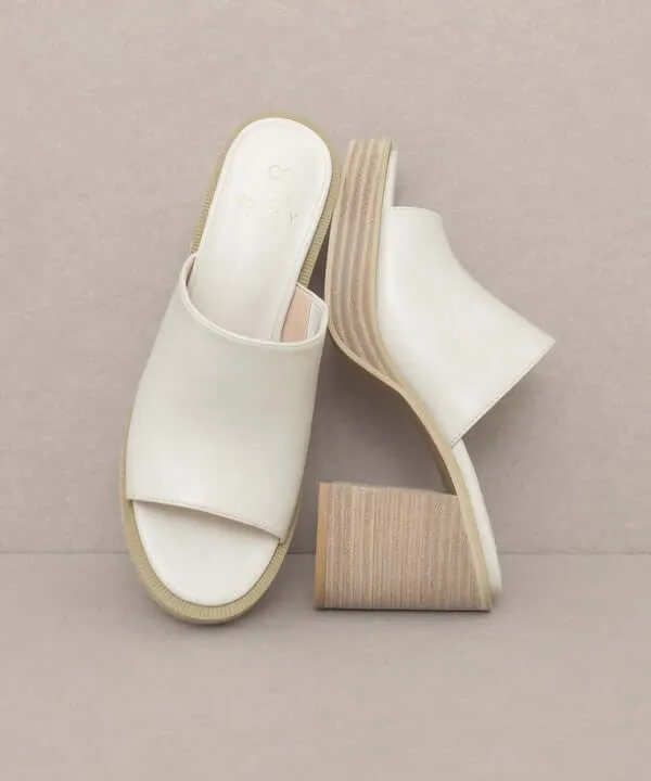 Oasis Society Camille - Platform Slide Heel Sandals