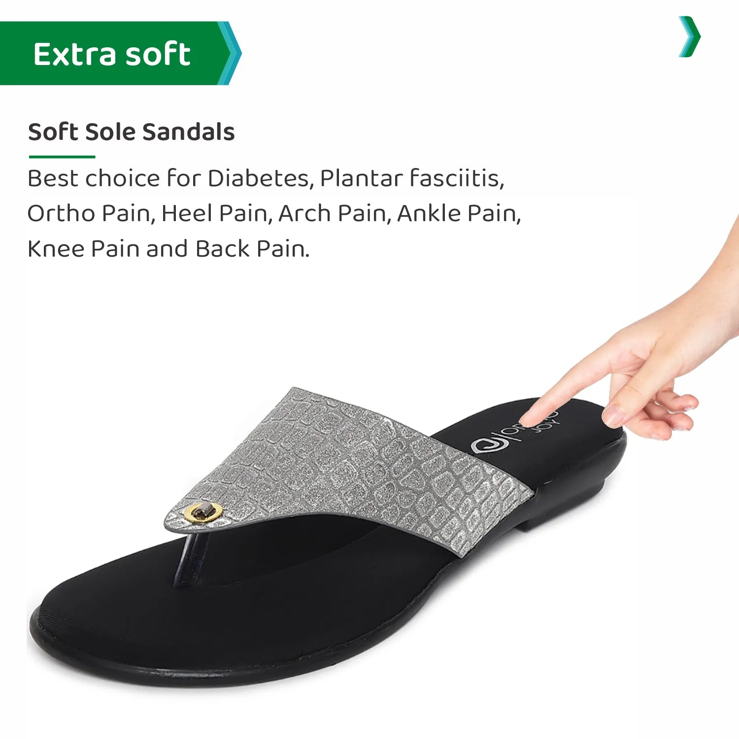 ORTHO JOY Fancy doctor Casual slippers for women