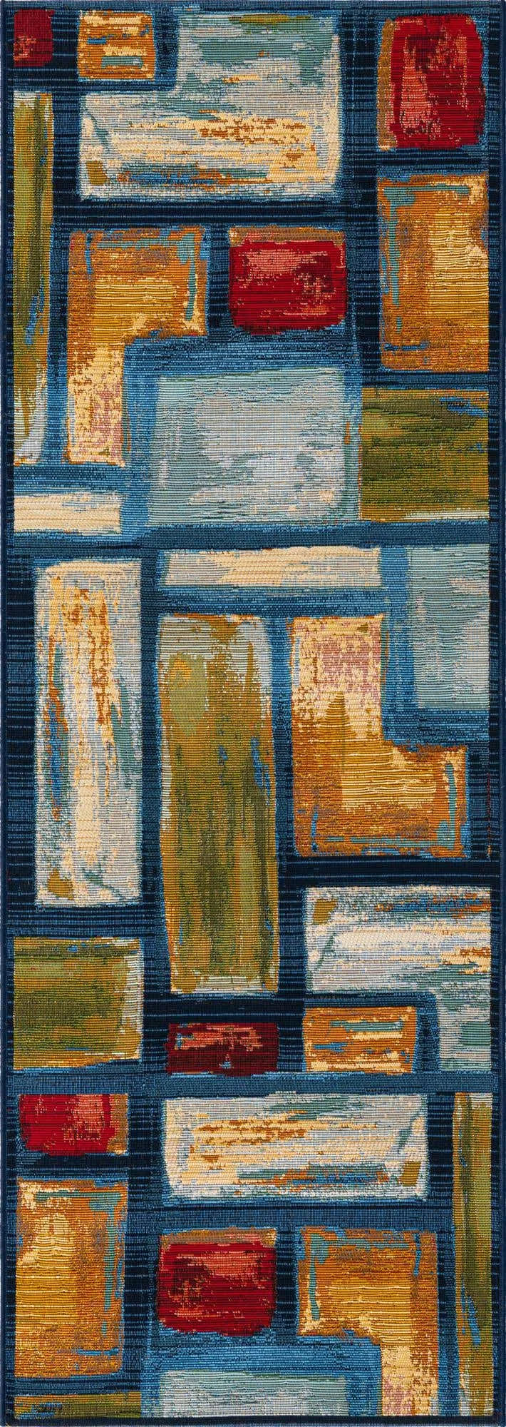 Outdoor Cubed Rug