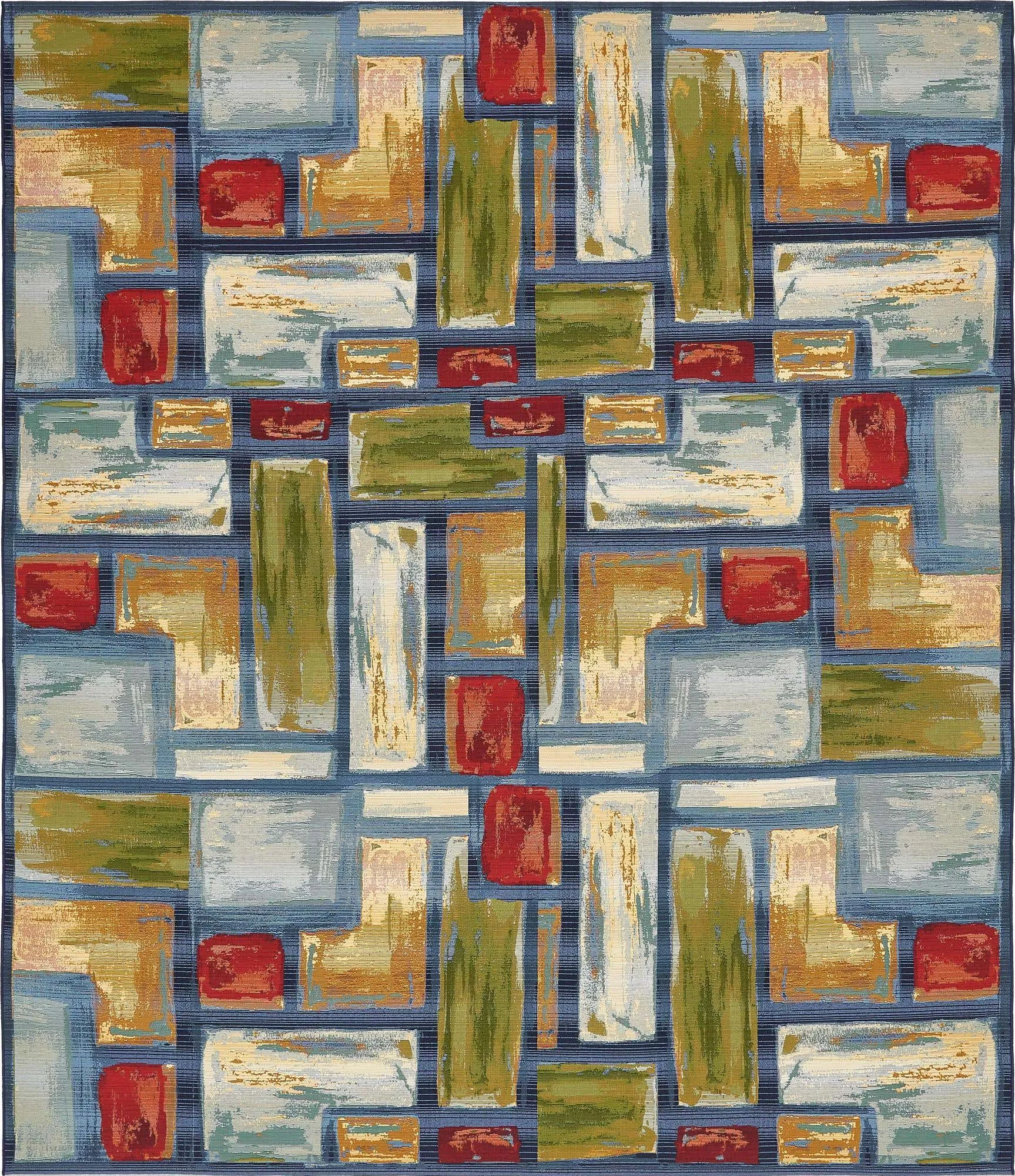 Outdoor Cubed Rug