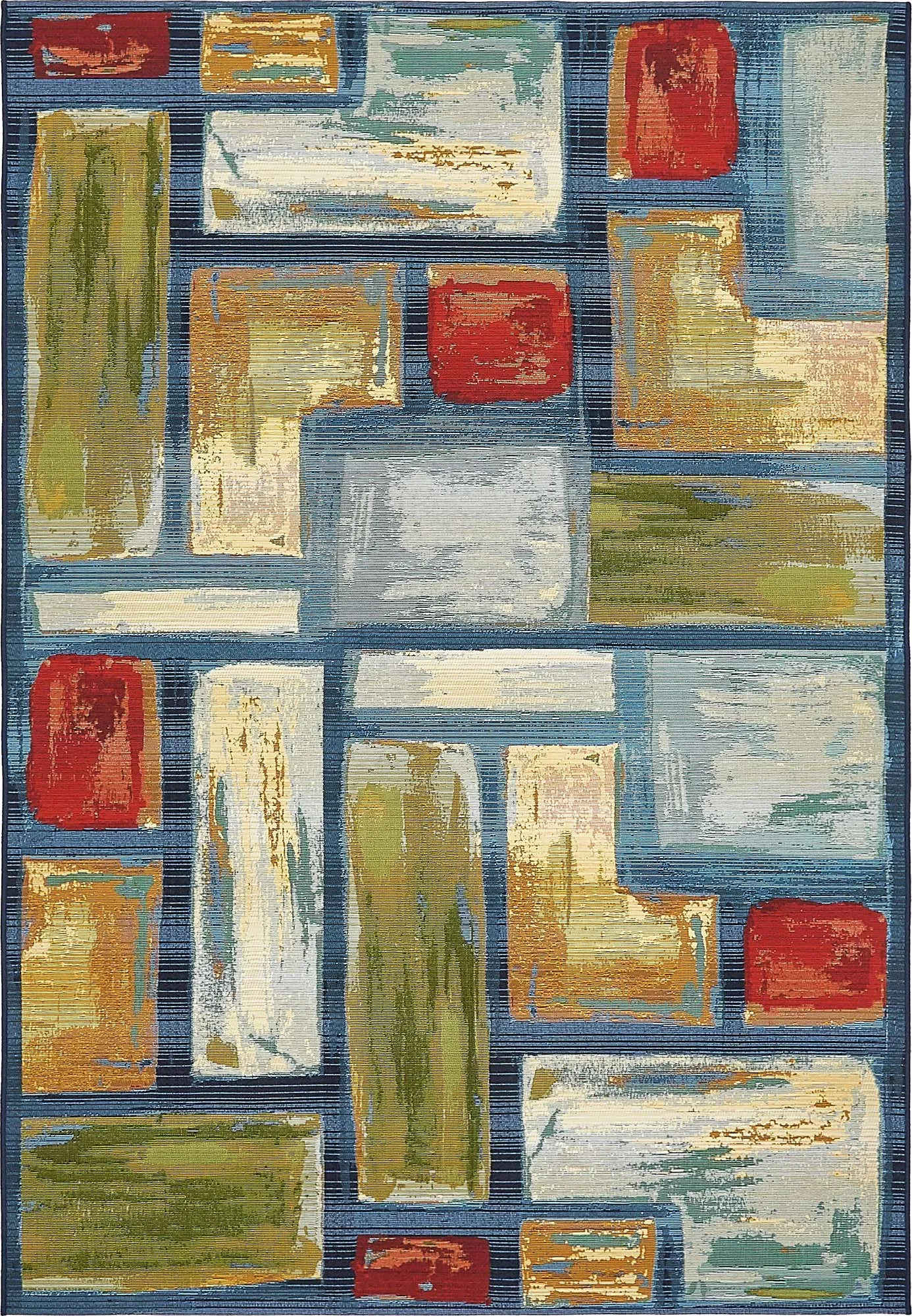 Outdoor Cubed Rug