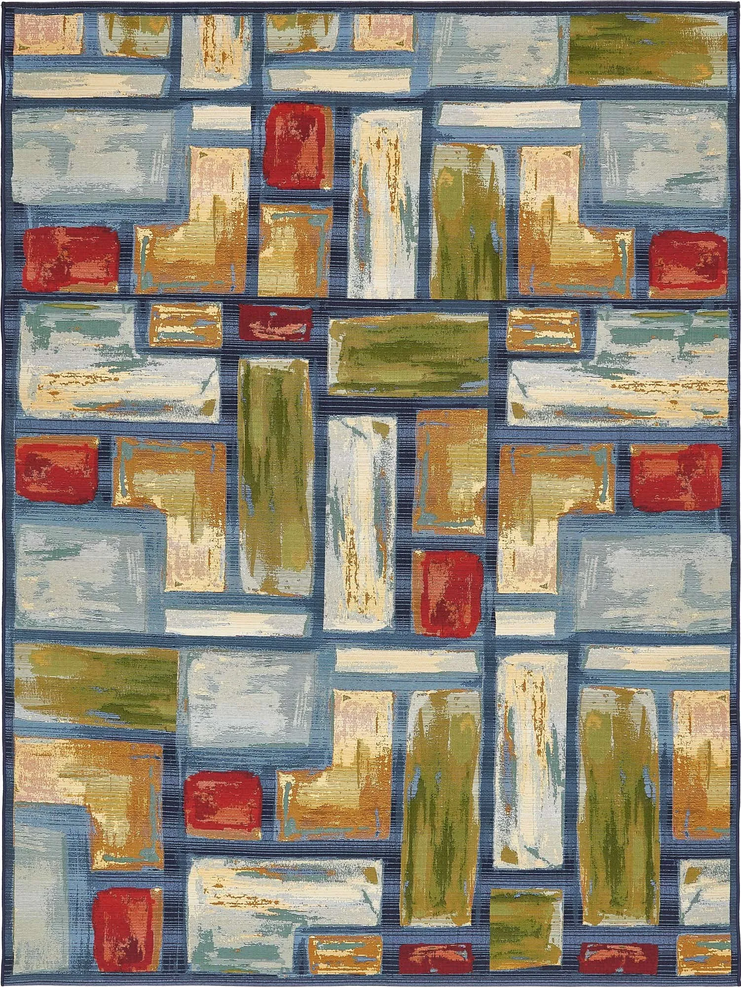 Outdoor Cubed Rug