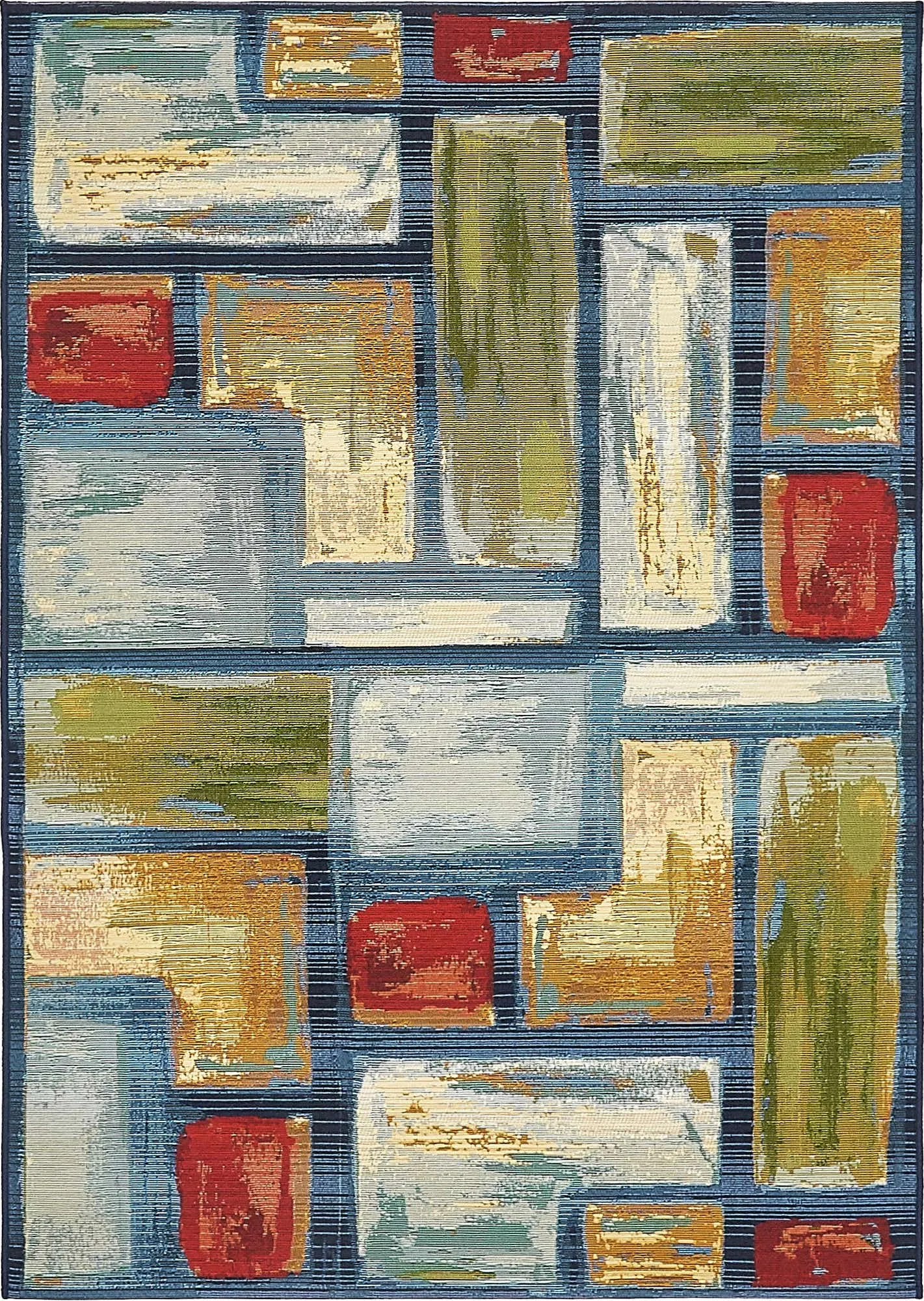 Outdoor Cubed Rug