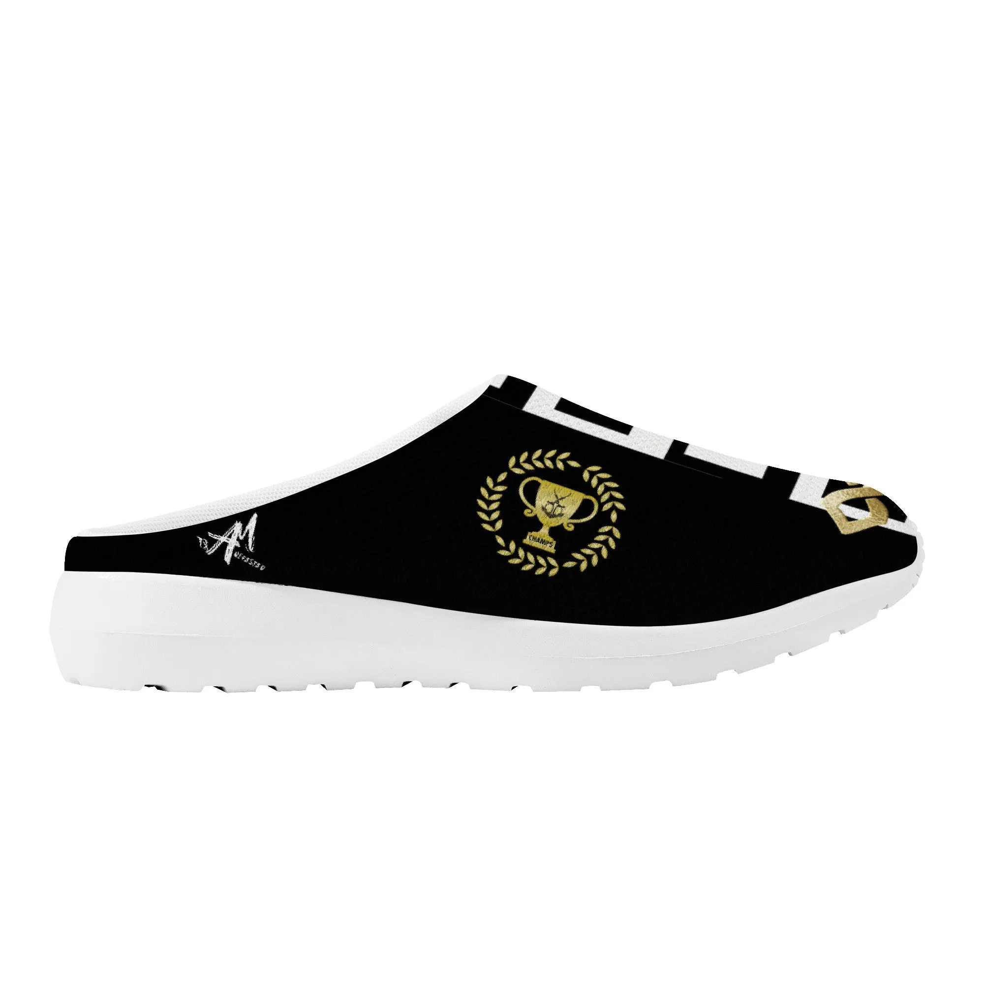 Polished Punteggiato Mesh Sneaker Slippers