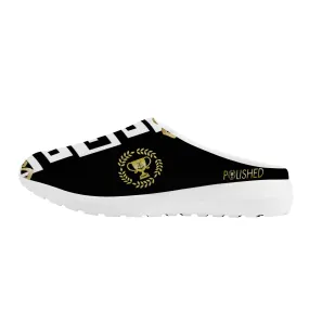 Polished Punteggiato Mesh Sneaker Slippers