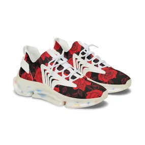 Red Rose Women's Mesh Sneakers