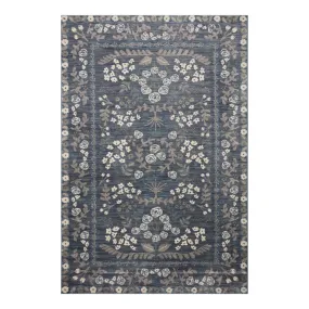 Rifle Paper Co. x Loloi Fiore Navy Grey Rug