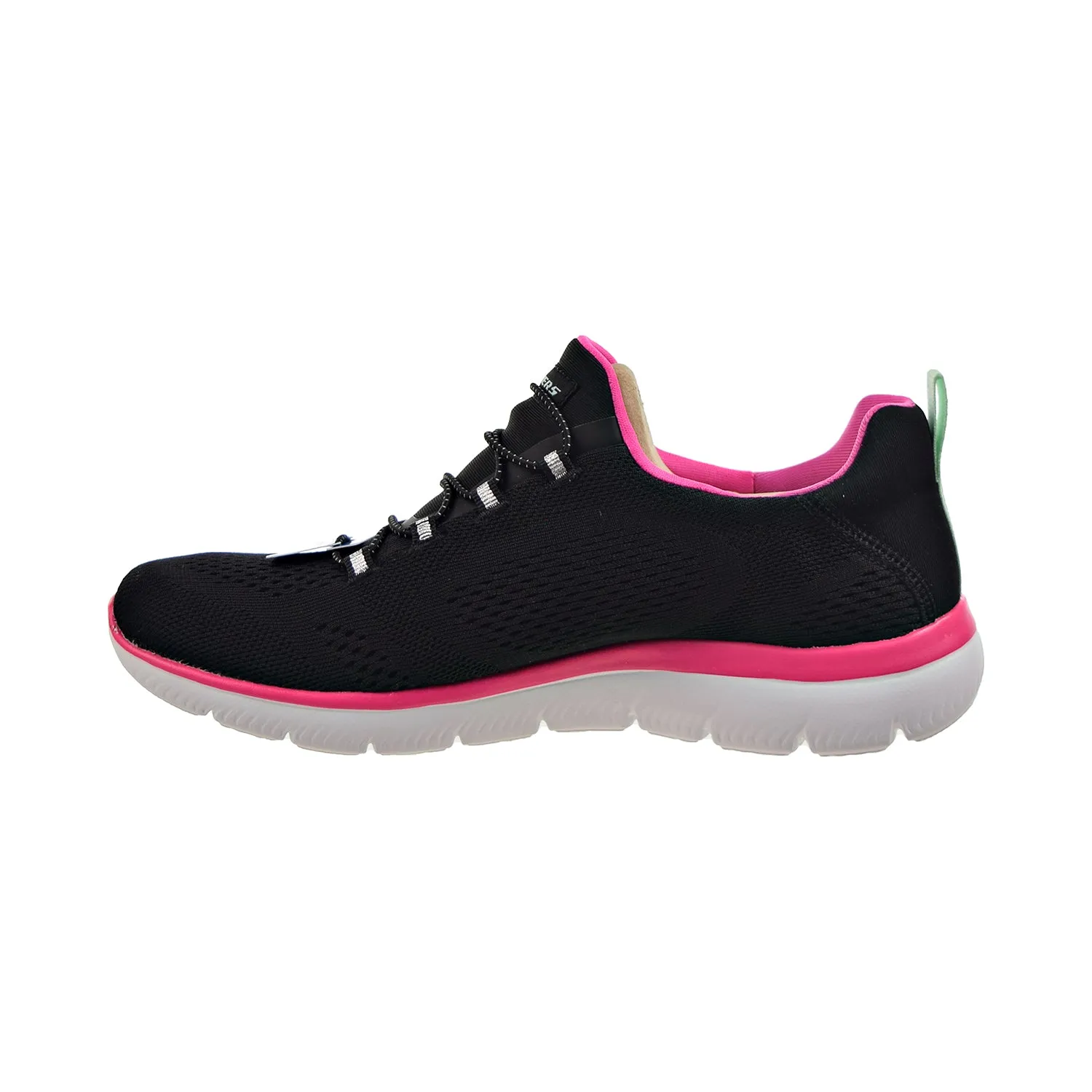 Skechers Summits Perfect Views Vegan Women's Shoes Black-Pink