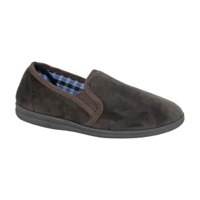 Sleepers Mens Slipper Wilson Brown