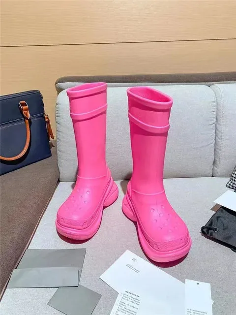 Trendy Thick Soles and Non-slip Rubber Foam Boots