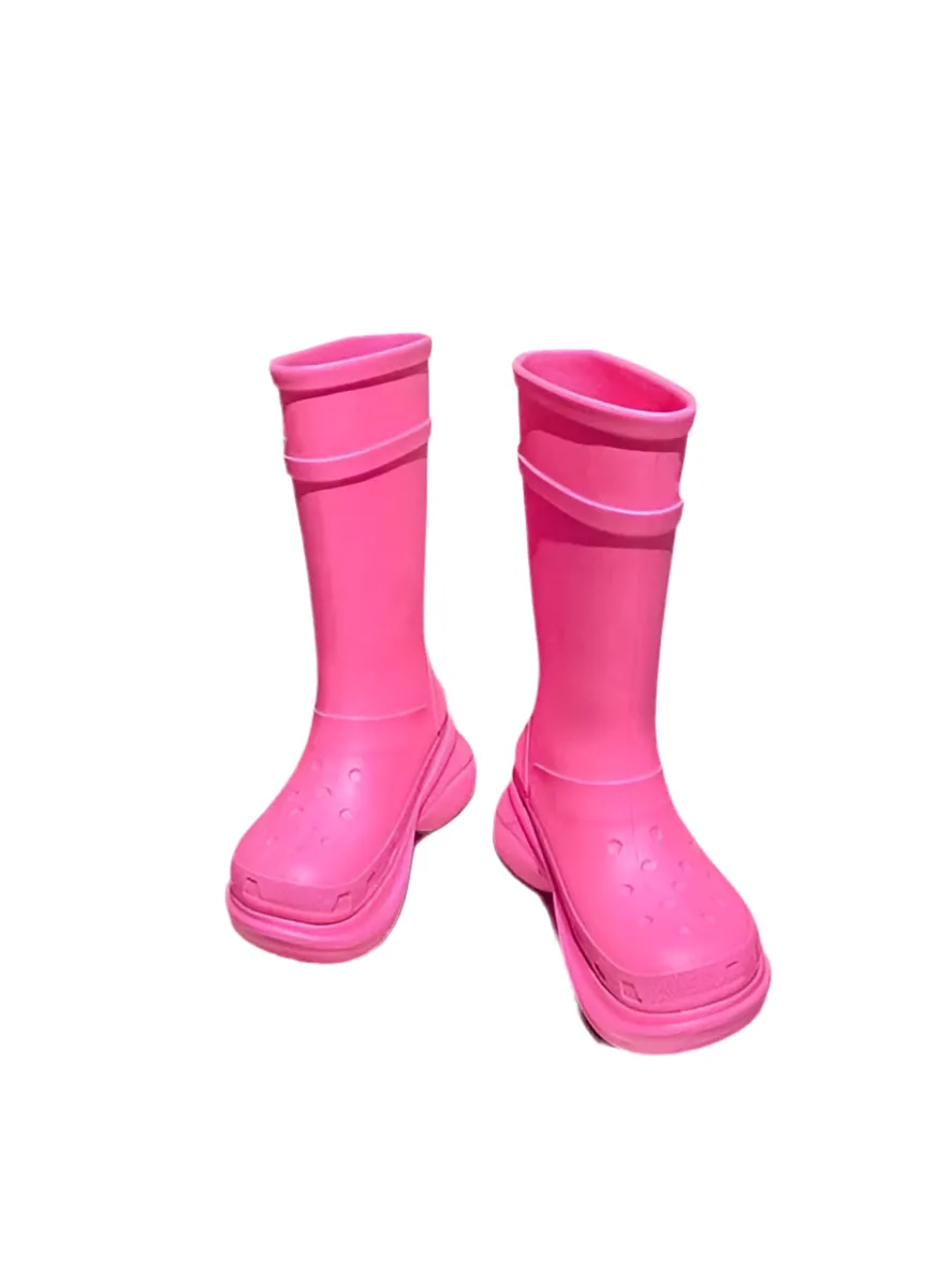 Trendy Thick Soles and Non-slip Rubber Foam Boots