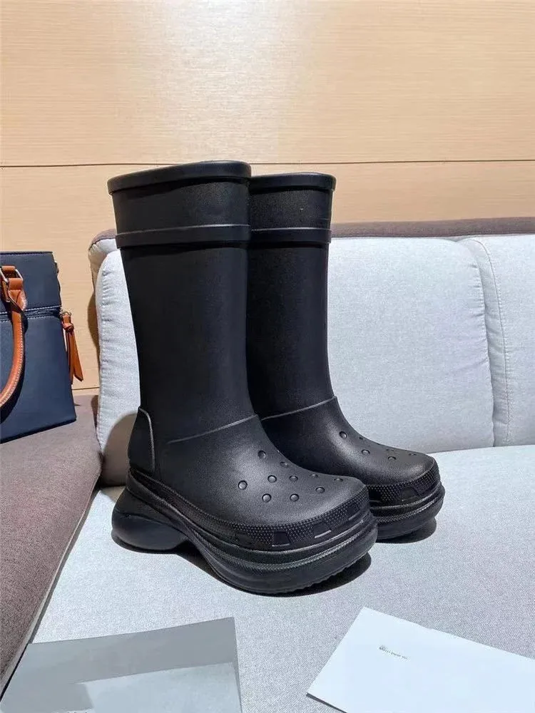 Trendy Thick Soles and Non-slip Rubber Foam Boots