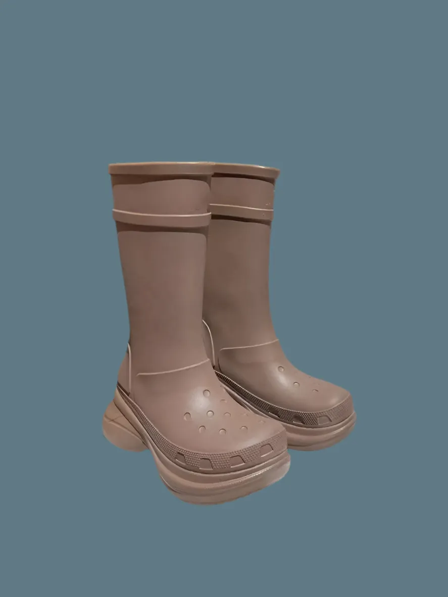 Trendy Thick Soles and Non-slip Rubber Foam Boots