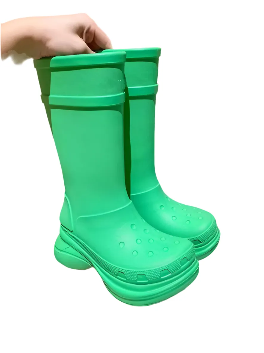 Trendy Thick Soles and Non-slip Rubber Foam Boots
