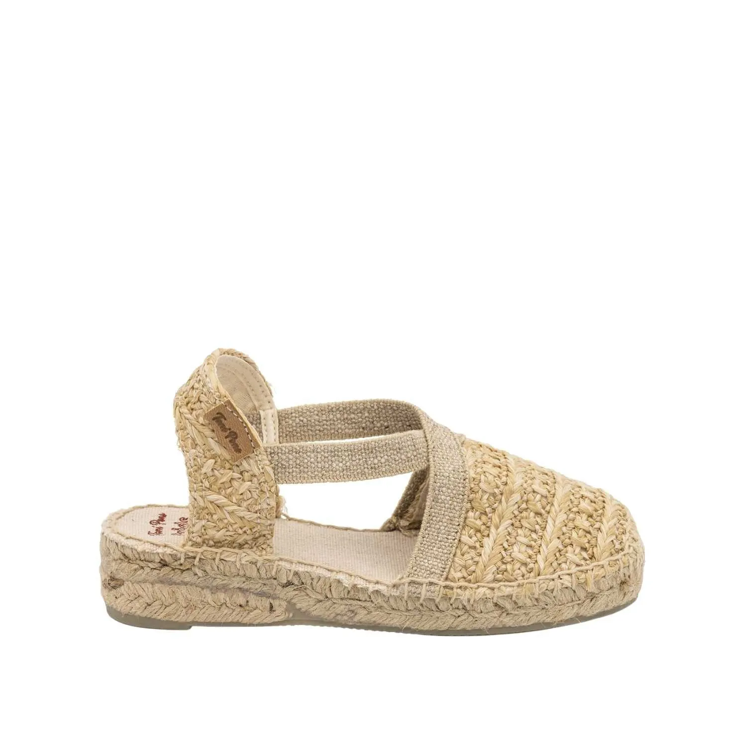 Vegan Multicolor Cotton Blend Sandals For Kids - Edita-NZ