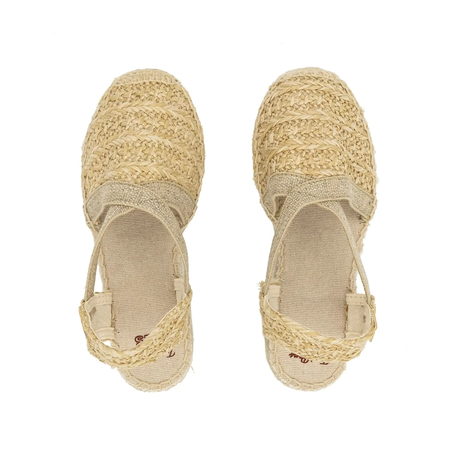 Vegan Multicolor Cotton Blend Sandals For Kids - Edita-NZ