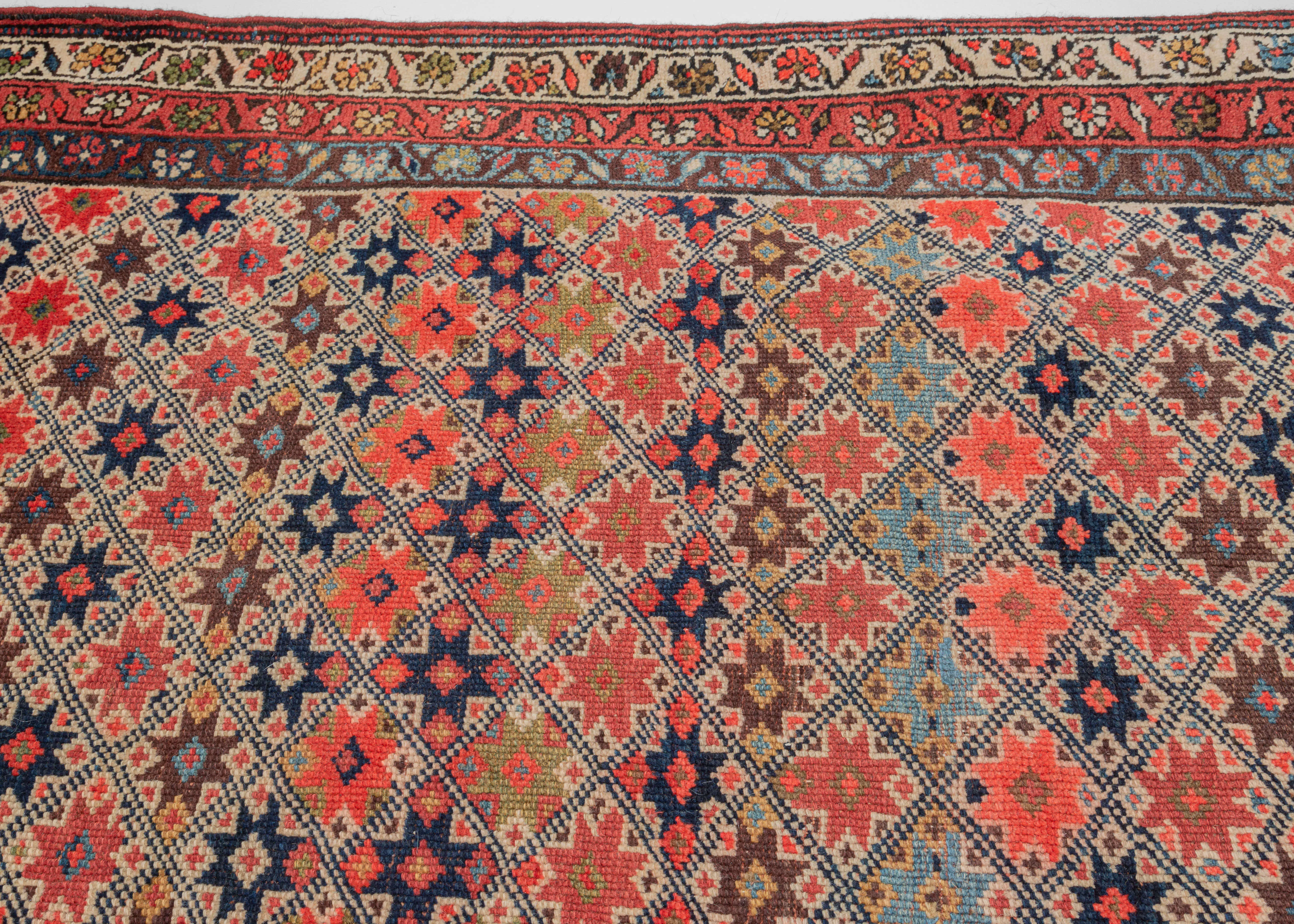 Vintage Bidjar Rug - 3'11 x 6'8